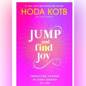Jump and Find Joy Book by Hoda Kotb - like new!